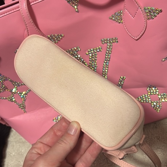 Dior bag pouch wristlet makeup cosmetic case beauty pink vintage y2k deadstock - Picture 7 of 8